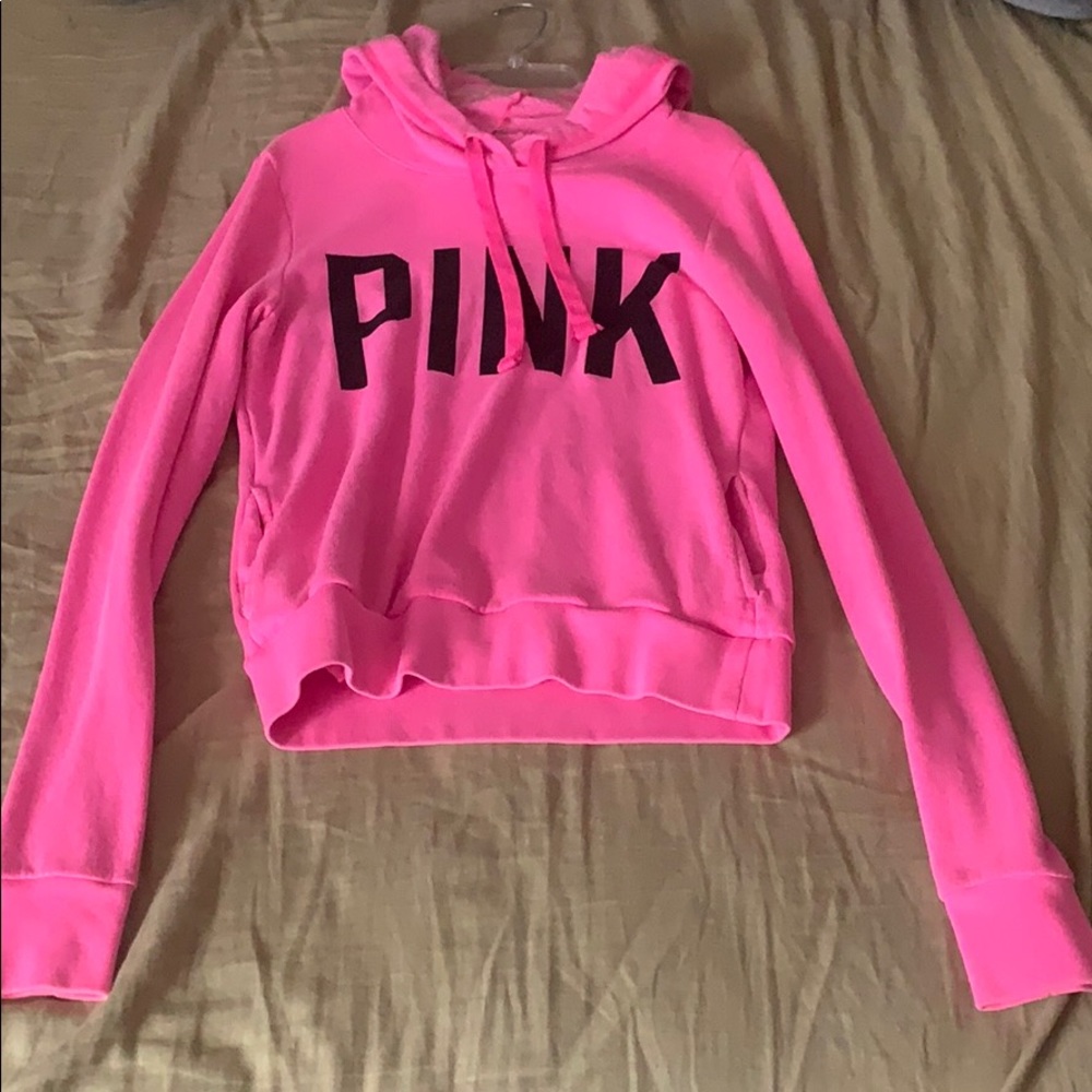 Pink hoodie